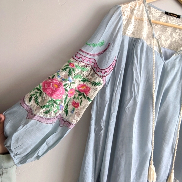 🆕🌿BOHO EMBROIDERED DRESS🌿 - Picture 6 of 7